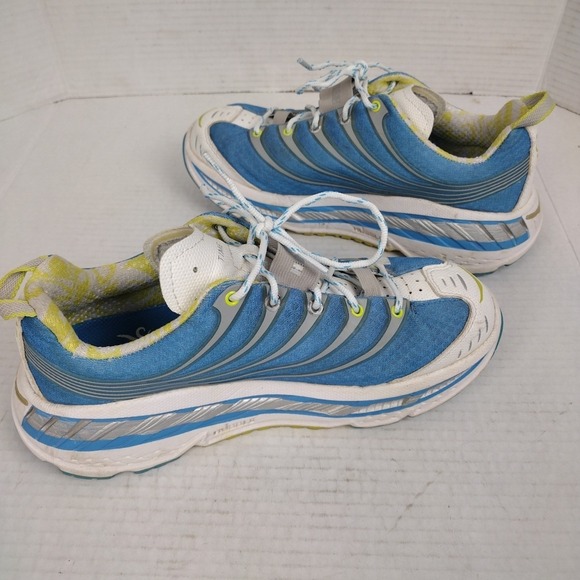 Hoka One One Stinson Tarmac Women's Size 8 Trail Running Shoes Blue - Picture 9 of 11